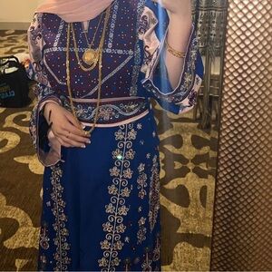 Palestinian embroidered thobe